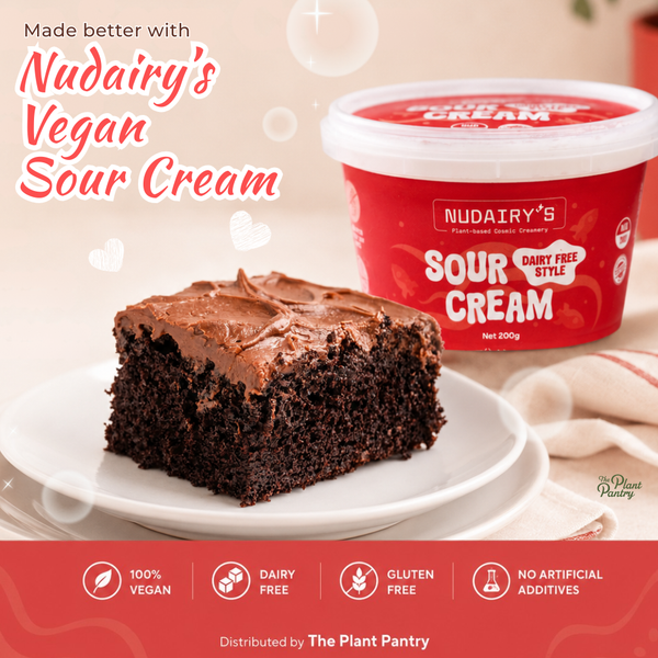 How Vegan Sour Cream Can Help Cafes Create a Richer Chocolate Cake Without Dairy