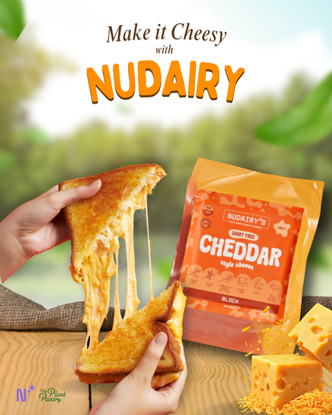 One Block, Endless Menu Applications: Nudairy’s Dairy-Free Cheddar