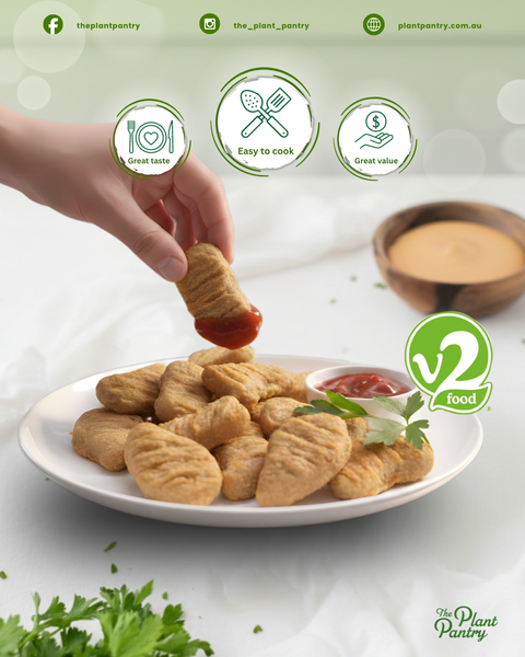The Plant-Based Golden Standard: V2 Vegan Nuggets