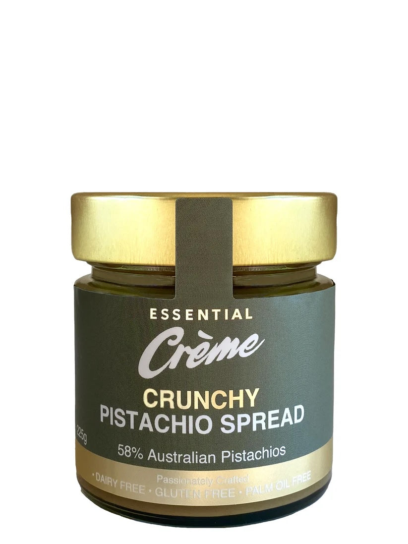 Essential Creme - Vegan Crunchy Pistachio Spread RETAIL CARTON 1.35kg - 6 x 225g