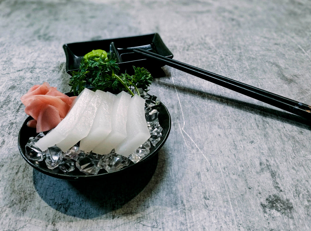 Vish - Plant based Squid Free Sashimi RETAIL CARTON 11.5kg - 50 x 230g