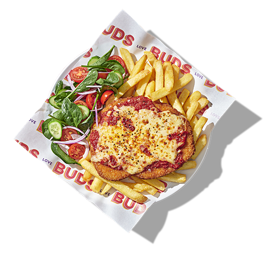 Love BUDS - Vegan Chicken Schnitzels CARTON 3.5kg - 16 x 220g