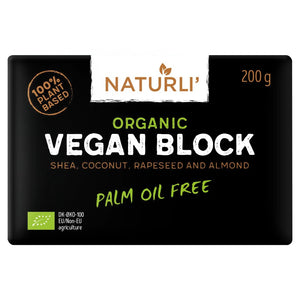 Naturli - Organic vegan butter block - 200g