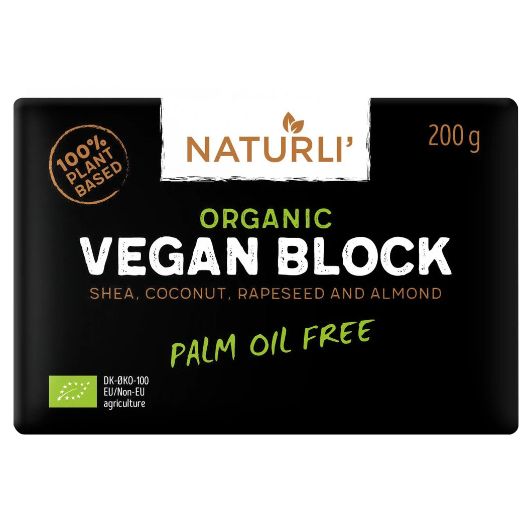 Naturli - Organic vegan butter block - 200g