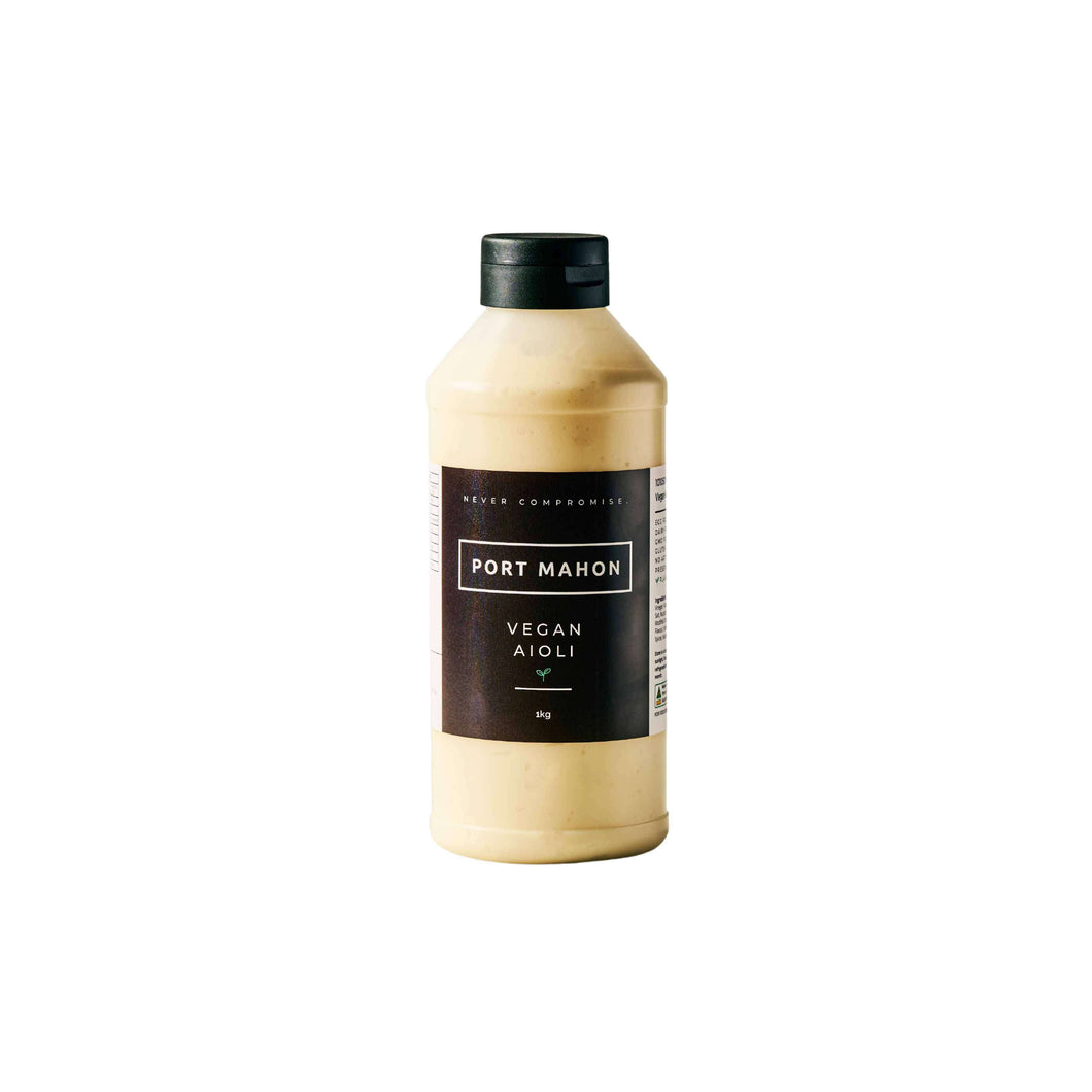 Food FX - Port Mahon Vegan Aioli Squeezie Bottle  CARTON - 8 bottles x 1kg