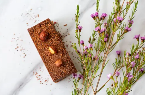 Kitchen Remedy Salted Nutella raw slice