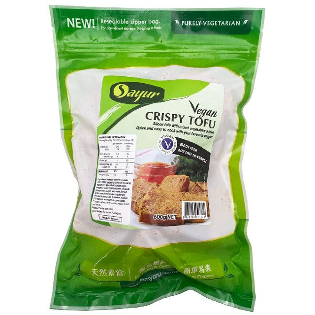 Sayur - Vegan Crispy Tofu - 600g
