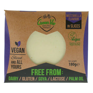 Green Vie - Mozzarella Slices RETAIL - 180g