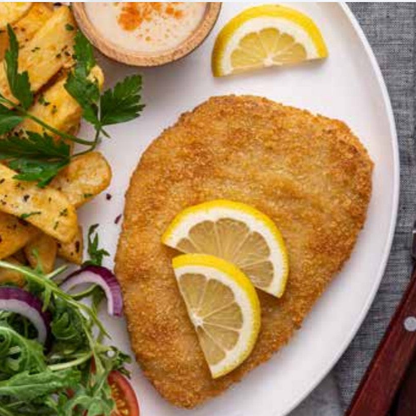 V2 - Vegan Schnitzel 2.4kg - 16 x 150g