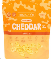 NuDairy - Vegan Shredded Cheddar - 300g