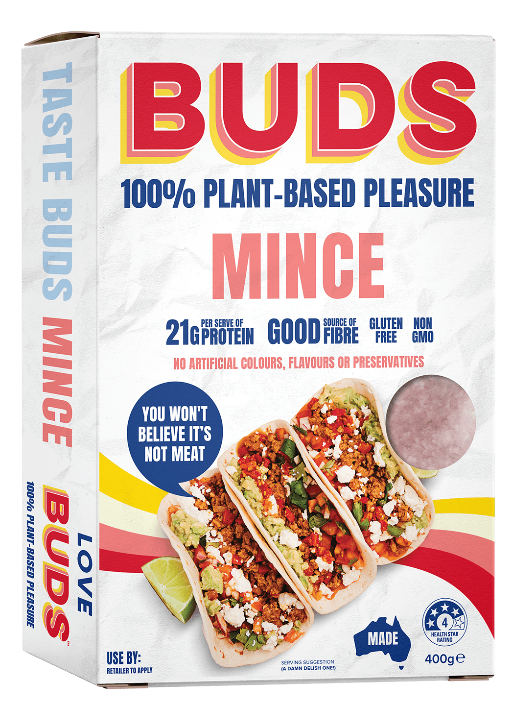 Love BUDS - Plant Based Beef Mince CARTON - 6kg