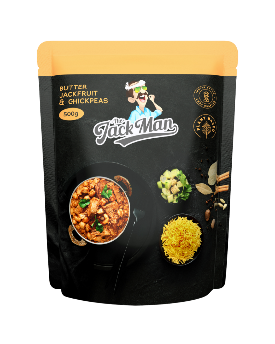 The Jack Man - Vegan Butter Jackfruit and Chickpeas RETAIL - 500g