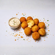 Love BUDS - Plant Based Cheese Poppers CARTON 4kg - 4 x 1kg (192 pieces approx)
