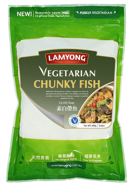 Lamyong - Vegan Chunky Fish - 600g