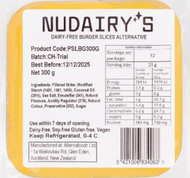 Nudairy - Vegan Cheese Burger Slices - 300g