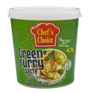 Chefs Choice - Vegan Green Curry Paste CARTON 9.6kg - 24 x 400g