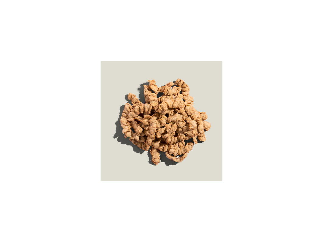 Harvest B - Chicken Style Strips Rehydratable Plant Protein 20kg - (Bulk Bag Ambient 7kg Dry)