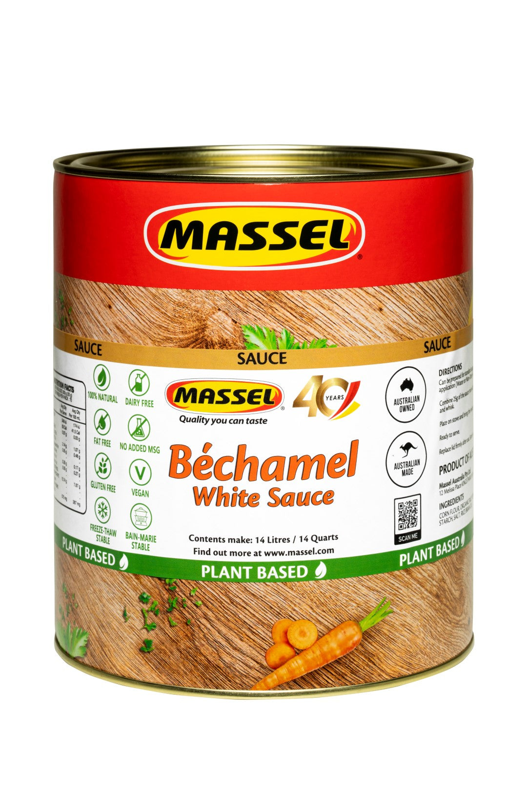 Massel Vegan Béchamel Sauce 1.75kg