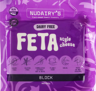 NuDairy - Vegan Feta Block CARTON 2.4kg - 12 x 200g