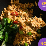 Harvest B - Vegan Chicken Style Mince CARTON 42kg Yield - 2 x 7kg dry mix