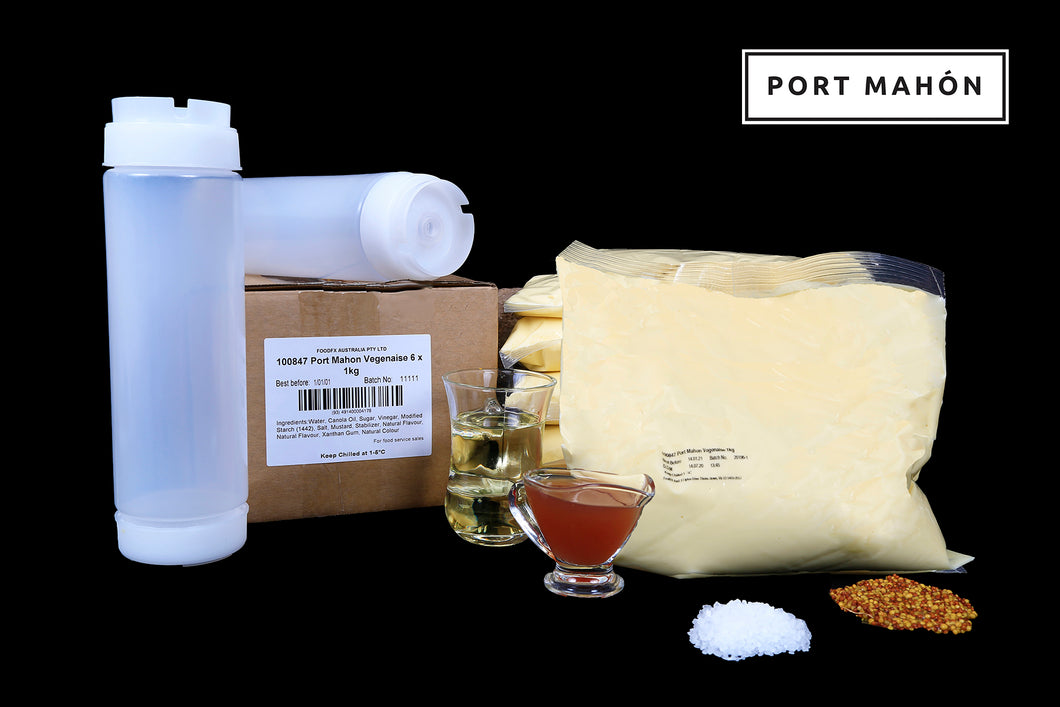 Food FX - Port Mahon Vegan Mayo (Vegenaise) 6kg - 6 bags x 1kg