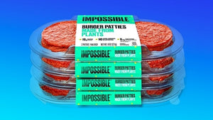 Impossible - Vegan Beef Burger Patties CARTON 4.54kg - (4 x 10 pack)