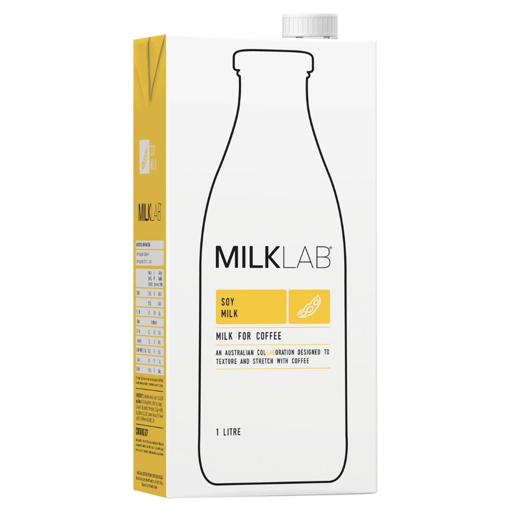 Milk Lab - Soy Milk - 8 x 1LT