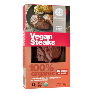 Tofutown - Vegan Organic Steak RETAIL - 210g