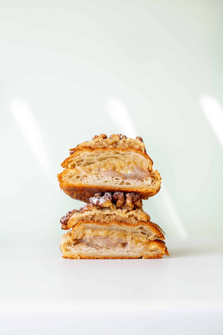 Oh My Days vegan ham and cheese croissant
