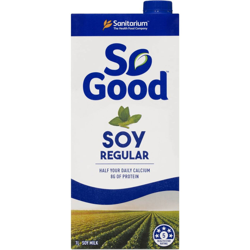 So Good - Soy Milk Regular - 12x1L