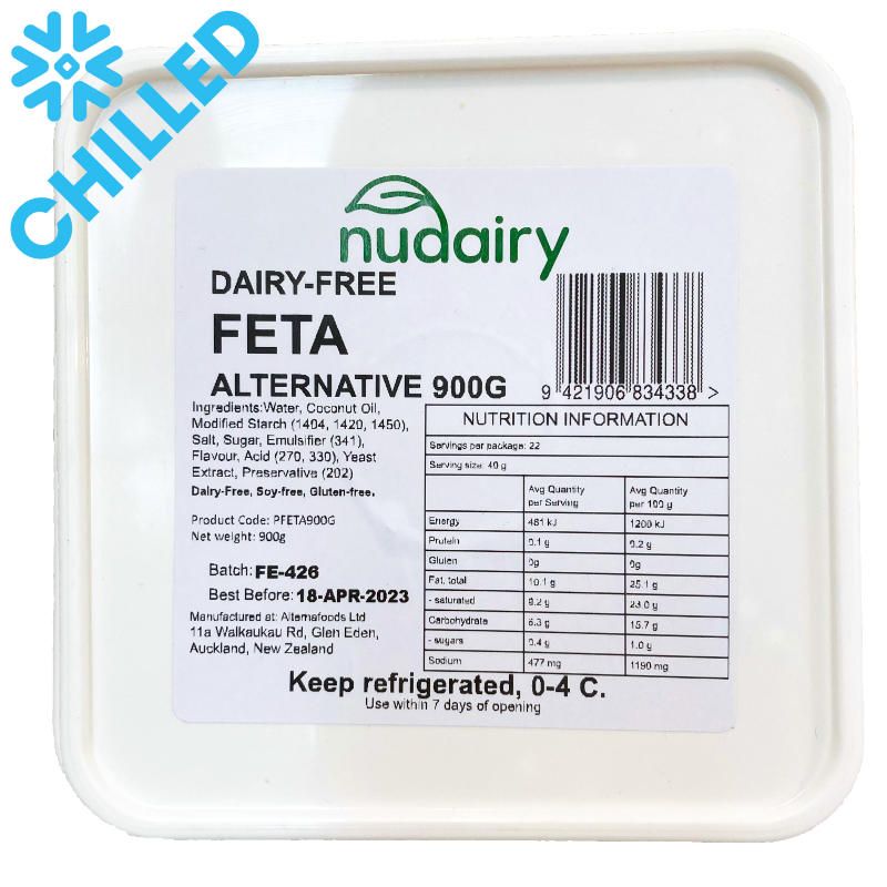 NuDairy - Vegan Feta Alternative - 900g