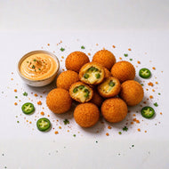 Love BUDS - Plant Based Jalapeno Cheese Poppers - 1kg (48 Pieces Approx)