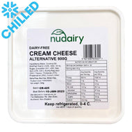 NuDairy - Vegan Cream Cheese Alternative CARTON 3.6kg - 4 x 900g