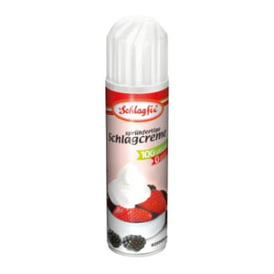 Schlagfix - Vegan Whipped Cream Spray Can RETAIL CARTON 2.4kg  - 12 x 200ml