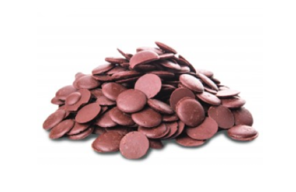 Sweet William plant-based Mylk choc buttons in a 12.5kg bulk box