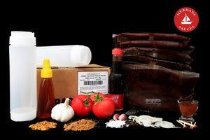 Food FX - Hermans Vegan Sweet Hickory BBQ Sauce 12kg - 12 x 1kg