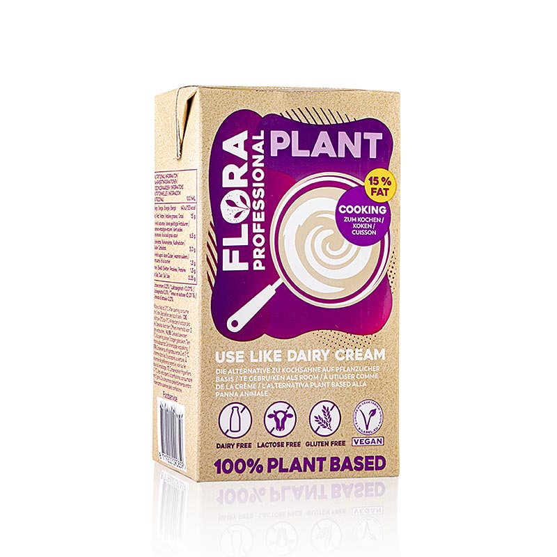 Flora - Plant Cream 15% Cooking (NO WHIP) RETAIL CARTON 8L
