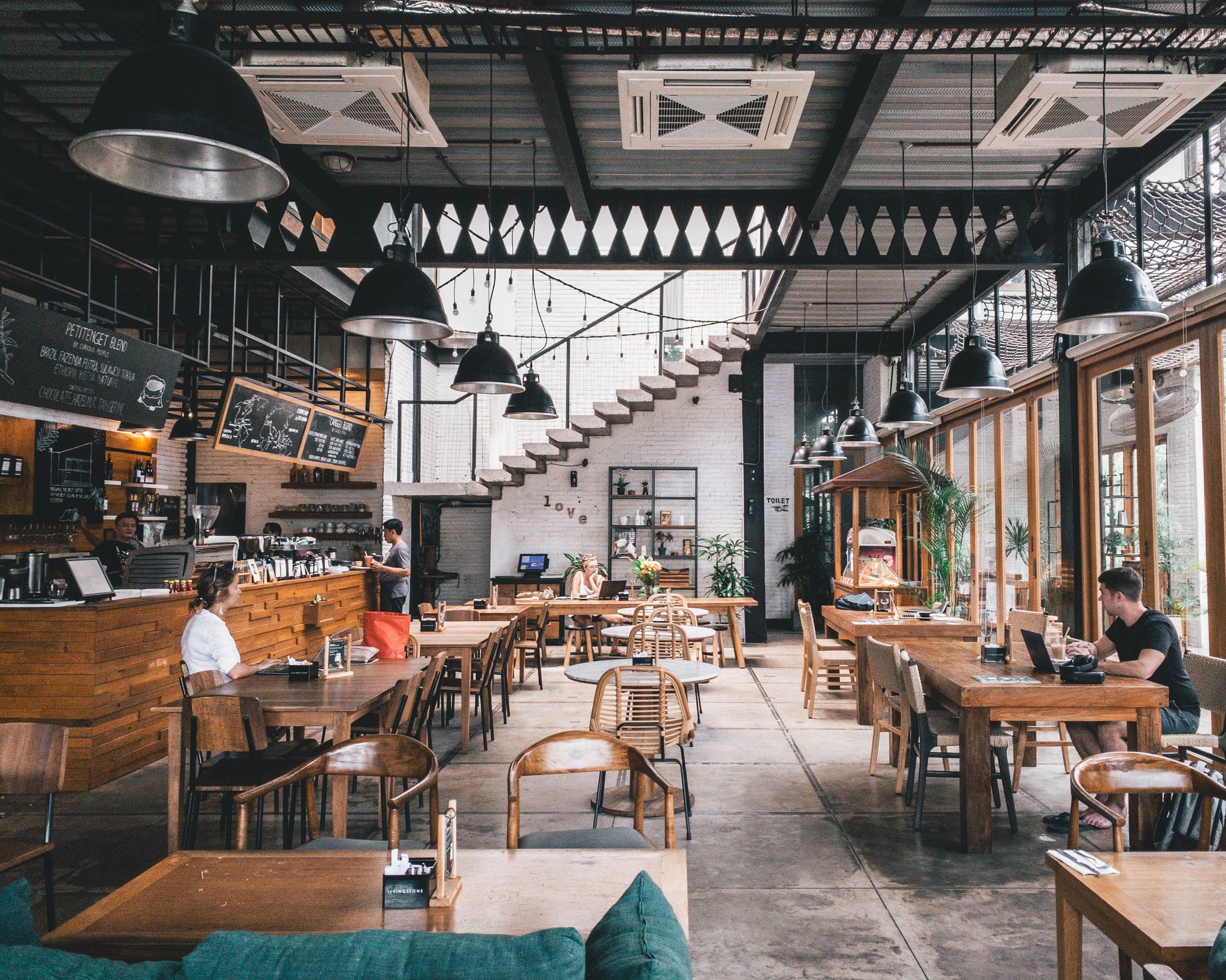 Fresh plant-based food service ingredients prepared for restaurant and café menus