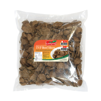 Lamyong - Vegan TVP Beef Slices - 1kg