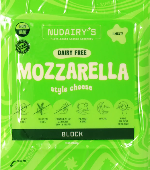 Nudairy - Vegan Mozzarella Block Carton - 250g x 12