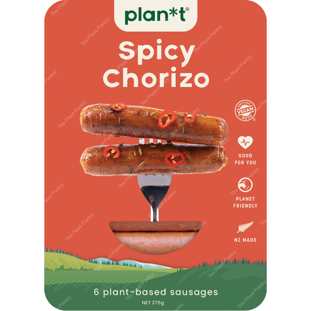 Sustainable Foods - Vegan Chorizo Sausages Carton 4.25kg - 85 pcs x 50g