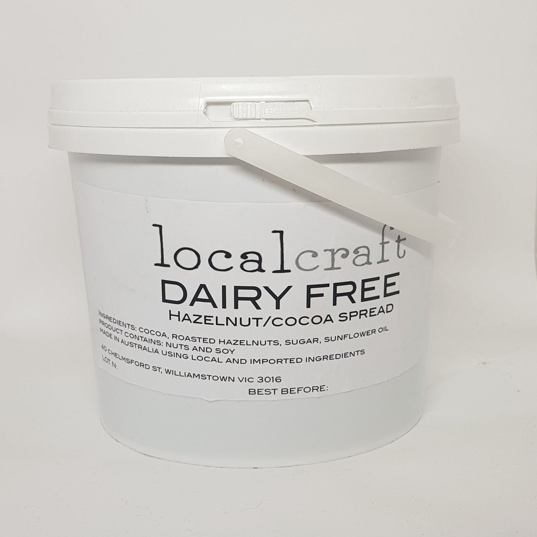 Local Craft - Hazelnut Spread - 2Kg Pail