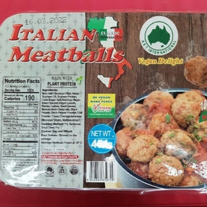 A&T - Vegan Italian Meatballs - 454g