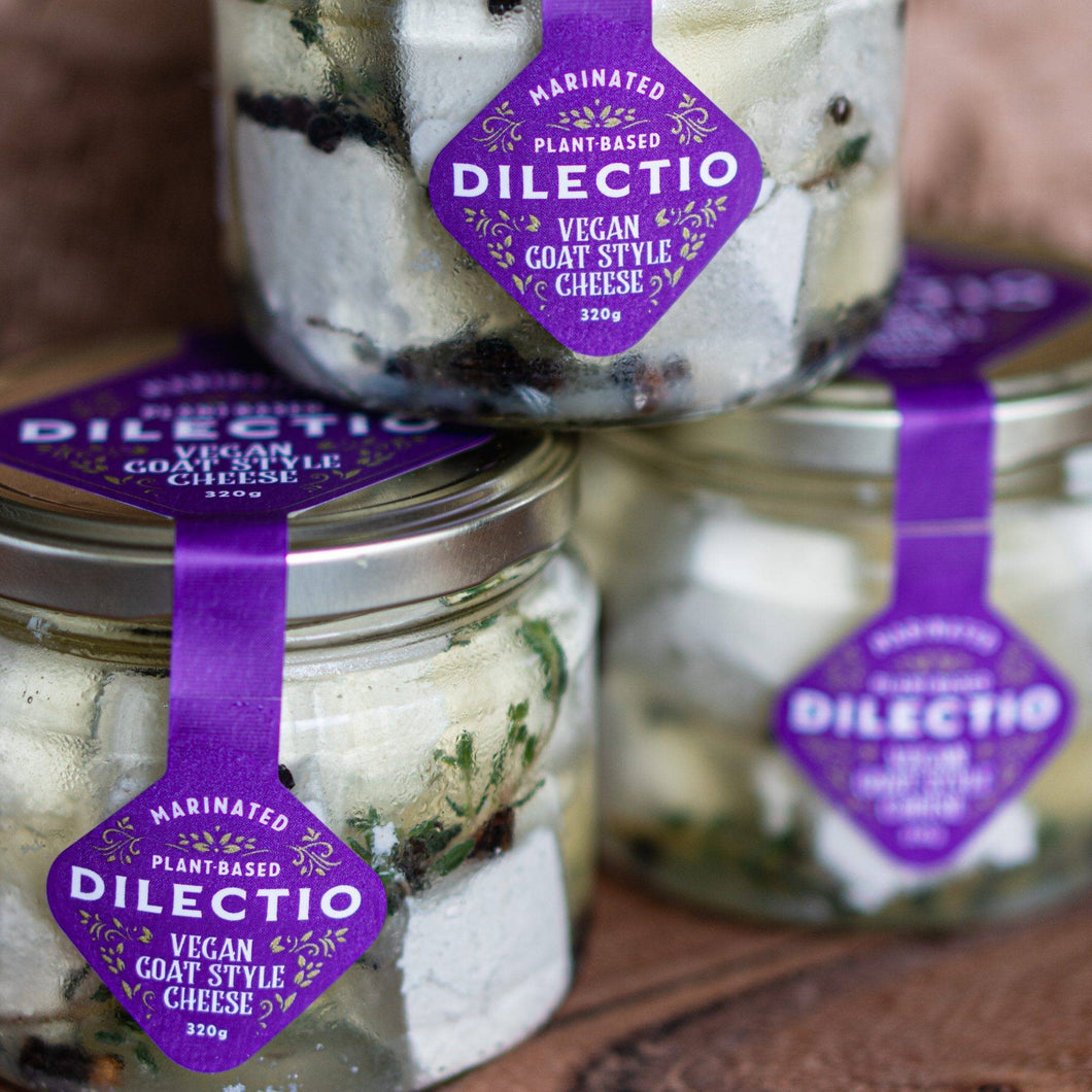 Dilectio - Retail Jar Marinated Goat Style Cheese - 320g