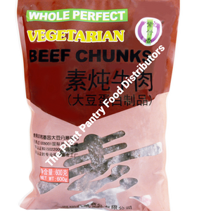 Whole Perfect - Vegetarian Beef Chunk Carton - 18 x 600g