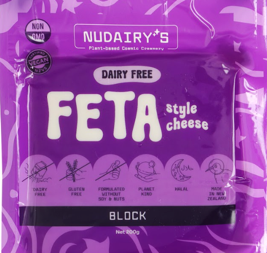 Nudairy - Vegan Feta Block Carton - 200g x 12