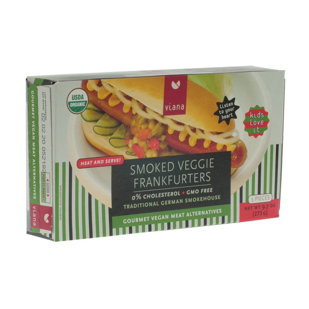 Organic Smoked Hotdogs. The Plant Pantry is a Supplier and Distributor of Vegan and Plant Based Food to Sydney Cafes and Restaurants. 