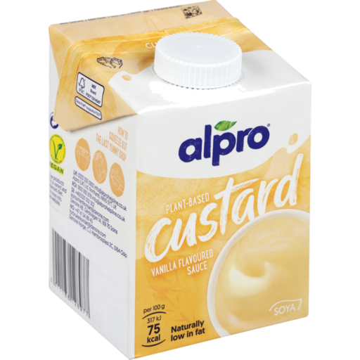 Alpro Vanilla Custard - ( 8 x 525g )