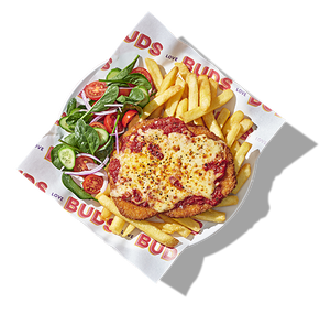 BUDS - Chook Free Big Schnitzel 220g - 24pcs (Vegan/Plant Based)