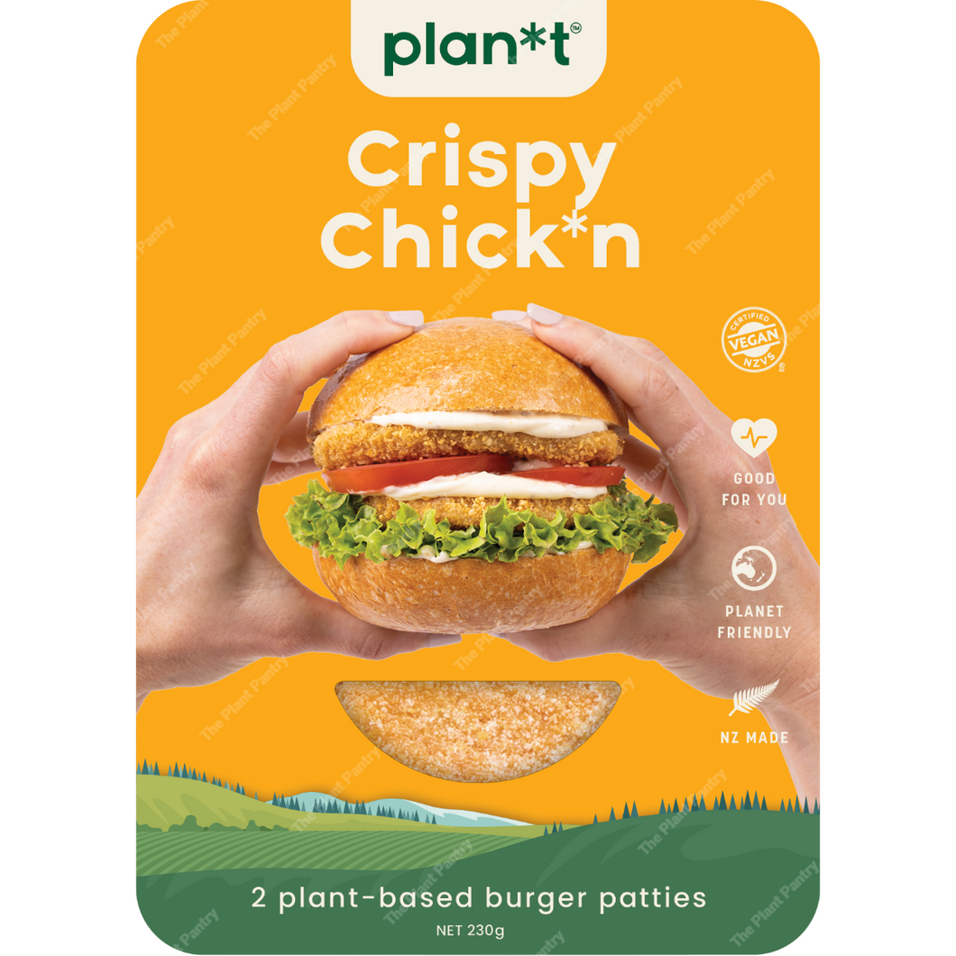 Sustainable Foods - Vegan Crispy Chick'n Patty - 36pcs x 115g